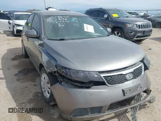 2012 Kia Forte EX with VIN KNAFU4A25C5492664, listed as a IAAI auction lot 41889921 with 163,334 mi miles and . Bid and sale history available at carsss.com. Image 1.