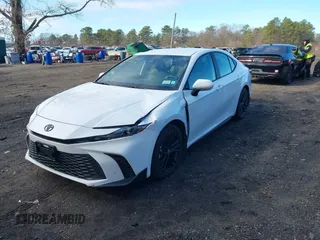 2025 Toyota Camry LE с VIN 4T1DBADK3SU518334, выставлен на аукционе IAAI как лот 41815874 с пробегом 4 257 миль миль и . История ставок и продаж доступна на DreamBid. Изображение 18.