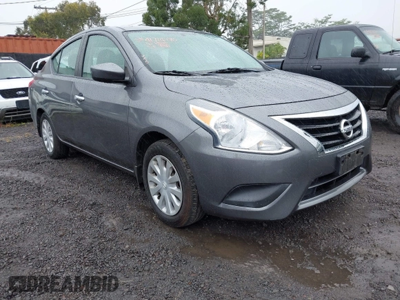 2016 Nissan Versa S Plus with VIN 3N1CN7AP1GL894058, listed as a IAAI auction lot 41714770 with 64,864 mi miles. Bid and sale history available at carsss.com. Image 1.