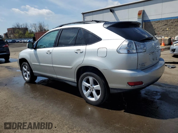 2007 Lexus RX 350 with VIN 2T2HK31U17C032886, listed as a Copart auction lot 54188485 with 240,559 mi miles and Salvage Title. Bid and sale history available at DreamBid. Image 2.