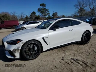 2025 Mercedes-Benz CLE 53 AMG z VIN W1KMJ6CBXSF055172, wystawiony jako Copart lot #88722695 z przebiegiem Nie podano mil oraz Szkoda całkowita • Salvage title. Historia ofert i sprzedaży dostępna na DreamBid. Obrazek 1.