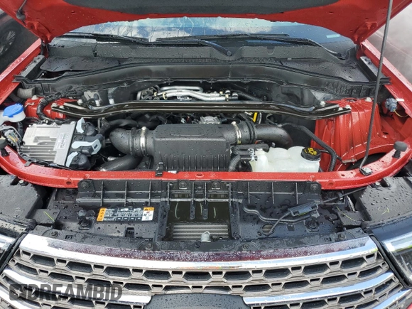 2023 Ford Explorer King Ranch z VIN 1FM5K8LC3PGC34392, wystawiony jako Copart lot #74187924 z przebiegiem 3 416 mil mil oraz Nie do naprawy • Non repairable. Historia ofert i sprzedaży dostępna na DreamBid. Obrazek 12.