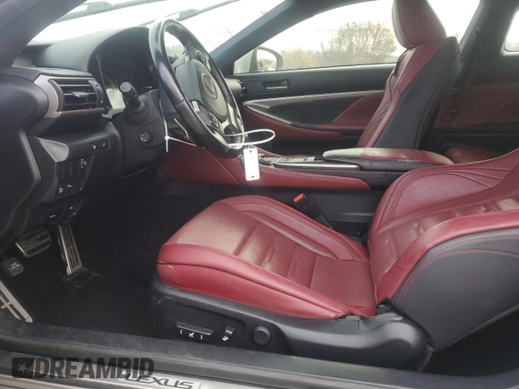 2017 Lexus RC with VIN JTHSM5BC2H5003190, listed as a Copart auction lot 82214864 with 62,710 mi miles and Salvage Title. Bid and sale history available at carsss.com. Image 7.
