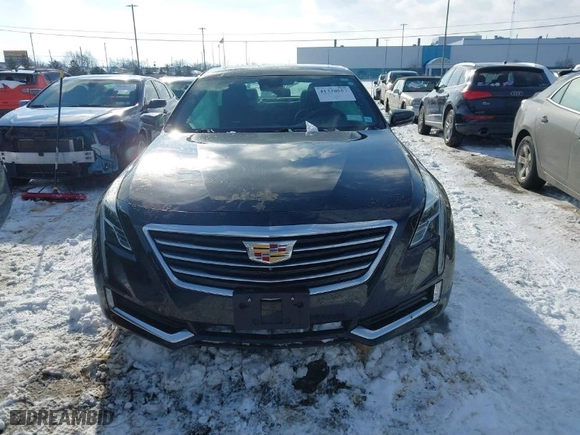2017 Cadillac CT6 Premium Luxury AWD with VIN 1G6KF5RS7HU136058, listed as a IAAI auction lot 41330557 with NaN miles. Bid and sale history available at carsss.com. Image 12.