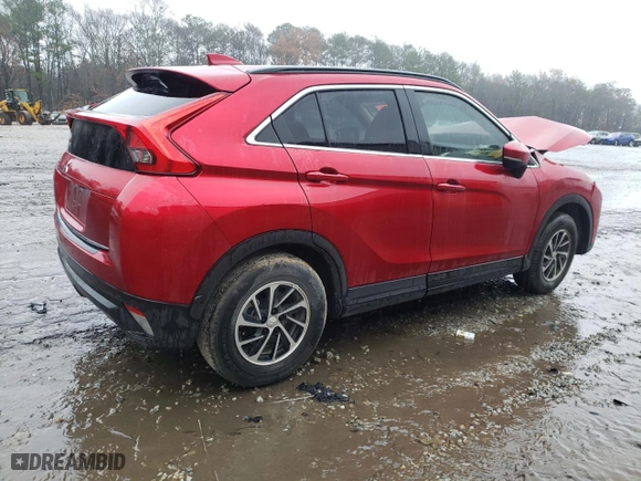 2020 Mitsubishi Eclipse Cross ES with VIN JA4AS3AA0LZ001876, listed as a Copart auction lot 44943795 with 0 miles and Salvage Title. Bid and sale history available at carsss.com. Image 3.