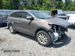 2019 Kia Sorento L with VIN 5XYPG4A39KG576130, listed as a Copart auction lot 53981755 with 99,520 mi miles and Salvage Title. Bid and sale history available at DreamBid. Image 4.