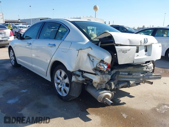 2009 Honda Accord EX-L with VIN 1HGCP36819A011542, listed as a IAAI auction lot 41764124 with 124,455 mi miles and . Bid and sale history available at DreamBid. Image 3.