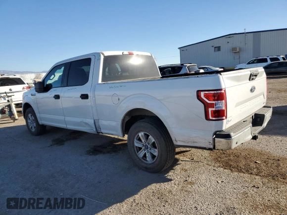 2018 Ford F-150 XL with VIN 1FTEW1CG0JFD55235, listed as a Copart auction lot 42360055 with 101,231 mi miles and Salvage Title. Bid and sale history available at carsss.com. Image 2.