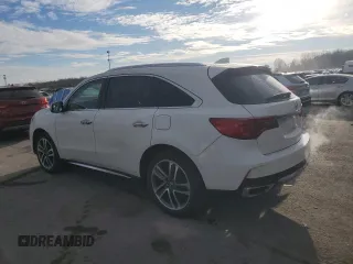 2018 Acura MDX Advance with VIN 5J8YD4H86JL027066, listed as a Copart auction lot 41480075 with 55,318 mi miles and Salvage Title. Bid and sale history available at carsss.com. Image 2.