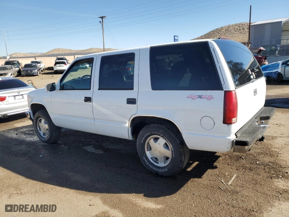 1997 Chevrolet Tahoe with VIN 1GNEK13R2VJ325435, listed as a Copart auction lot 78209554 with 213,388 mi miles and Non Repairable. Bid and sale history available at carsss.com. Image 2.