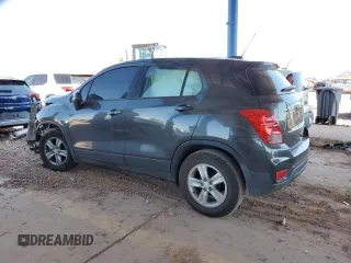 2019 Chevrolet Trax LS with VIN 3GNCJKSB2KL206857, listed as a Copart auction lot 50194705 with 42,367 mi miles and Salvage Title. Bid and sale history available at carsss.com. Image 2.