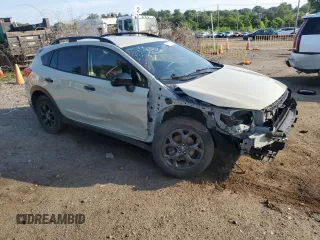 2023 Subaru Crosstrek Premium with VIN JF2GTAPC1P8227478, listed as a Copart auction lot 62399995 with 22,789 mi miles and Salvage title. Bid and sale history available at DreamBid. Image 4.