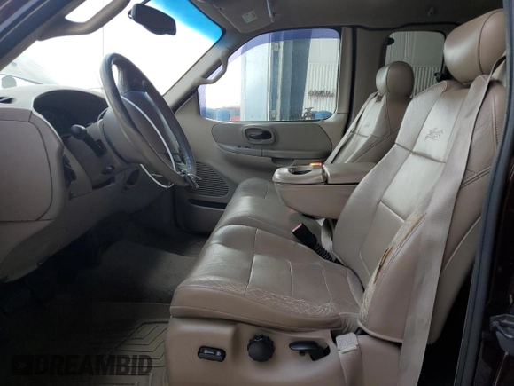 2001 Ford F-150 XL with VIN 1FTRX17W71NA45086, listed as a Copart auction lot 54182945 with 173,998 mi miles and Salvage title. Bid and sale history available at DreamBid. Image 7.