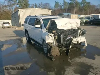 2018 GMC Yukon SLT with VIN 1GKS1BKC6JR384246, listed as a Copart auction lot 86987634 with 0 mi miles and Salvage Title. Bid and sale history available at carsss.com. Image 14.