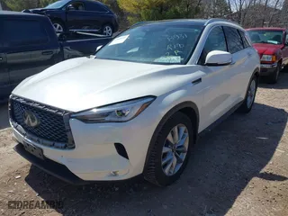 2020 Infiniti QX50 ESSENTIAL with VIN 3PCAJ5M34LF104029, listed as a IAAI auction lot 41858931 with 57,934 mi miles. Bid and sale history available at carsss.com. Image 22.