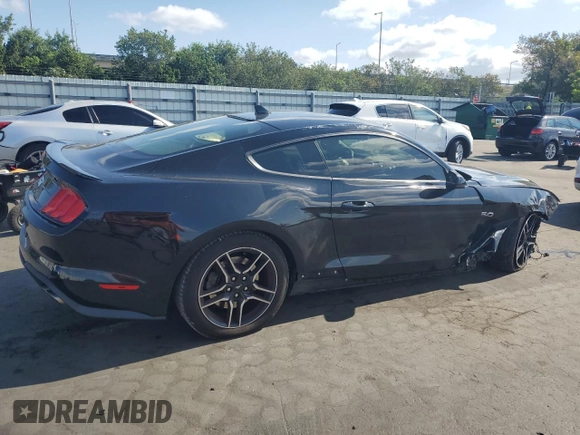 2020 Ford Mustang GT with VIN 1FA6P8CF8L5136040, listed as a Copart auction lot 56015965 with 67,571 mi miles and Non repairable. Bid and sale history available at DreamBid. Image 3.