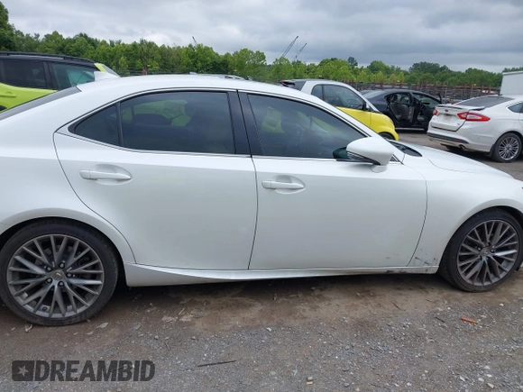 2015 Lexus IS 250 with VIN JTHBF1D24F5063783, listed as a IAAI auction lot 42496702 with 145,668 mi miles and . Bid and sale history available at DreamBid. Image 13.
