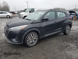 2024 Nissan Kicks SR with VIN 3N1CP5DV8RL513351, listed as a Copart auction lot 52313665 with 24,298 mi miles and Salvage Title. Bid and sale history available at DreamBid. Image 1.