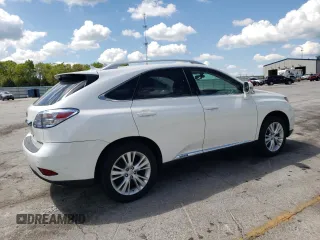 2011 Lexus RX 450h with VIN JTJBC1BA3B2420951, listed as a Copart auction lot 54869515 with 128,716 mi miles and Salvage Title. Bid and sale history available at DreamBid. Image 3.