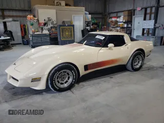 1981 Chevrolet Corvette with VIN 1G1AY876XBS402288, listed as a Copart auction lot 74915254 with 60,689 mi miles and Clean Title. Bid and sale history available at carsss.com. Image 1.