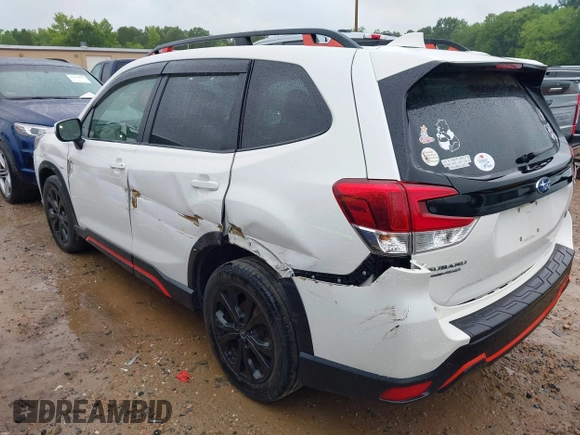 2022 Subaru Forester Special Sports with VIN JF2SKAJC2NH424789, listed as a IAAI auction lot 42322411 with 36,095 mi miles and . Bid and sale history available at DreamBid. Image 3.