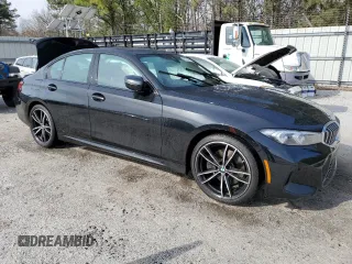 2024 BMW 3 Series 330i xDrive with VIN 3MW89FF01R8E65583, listed as a Copart auction lot 48763635 with 17,279 mi miles and Clean Title. Bid and sale history available at carsss.com. Image 4.