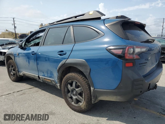 2023 Subaru Outback Wilderness with VIN 4S4BTGUD4P3133287, listed as a Copart auction lot 59042815 with 77,390 mi miles and Salvage title. Bid and sale history available at DreamBid. Image 2.