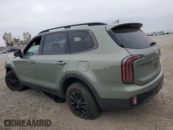 2024 Kia Telluride SX Prestige X-Pro with VIN 5XYP5DGC0RG460032, listed as a Copart auction lot 58527925 with 32,423 mi miles and Salvage title. Bid and sale history available at DreamBid. Image 2.