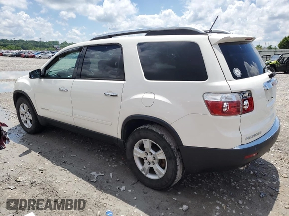 2007 GMC Acadia SLE z VIN 1GKEV13737J142664, wystawiony jako Copart lot #56377415 z przebiegiem 192 353 mil mil oraz Szkoda całkowita • Salvage title. Historia ofert i sprzedaży dostępna na DreamBid. Obrazek 2.