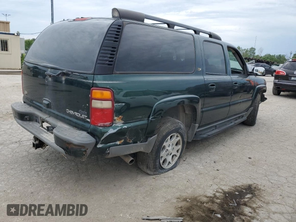 2003 Chevrolet Suburban Z71 with VIN 3GNFK16Z83G313398, listed as a Copart auction lot 60282654 with 0 mi miles and Salvage Title. Bid and sale history available at carsss.com. Image 3.