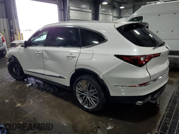 2024 Acura MDX Advance with VIN 5J8YE1H83RL036136, listed as a Copart auction lot 57232115 with Not provided miles and Non repairable. Bid and sale history available at DreamBid. Image 2.