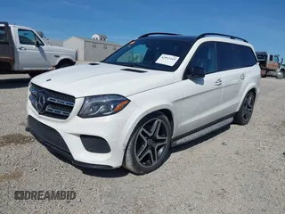 2019 Mercedes-Benz GLS 550 with VIN 4JGDF7DE2KB238949, listed as a IAAI auction lot 42055169 with 70,551 mi miles and . Bid and sale history available at DreamBid. Image 2.