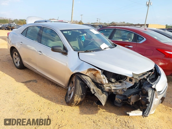 2014 Chevrolet Malibu LS with VIN 1G11B5SL9EF266407, listed as a IAAI auction lot 41519856 with 62,773 mi miles and . Bid and sale history available at DreamBid. Image 1.