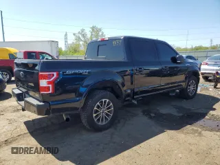 2019 Ford F-150 XL with VIN 1FTEW1EP4KFB89557, listed as a Copart auction lot 55915915 with 87,299 mi miles and Clean title. Bid and sale history available at DreamBid. Image 3.