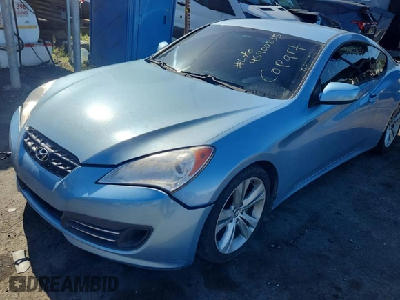 2010 Hyundai Genesis Coupe z VIN KMHHT6KD8AU031970, wystawiony jako Copart lot #46570575 z przebiegiem 102 783 mil mil oraz Czysty tytuł • Clean title. Historia ofert i sprzedaży dostępna na DreamBid. Obrazek 1.
