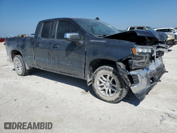 2020 Chevrolet Silverado 1500 LT with VIN 1GCRYDED6LZ113552, listed as a Copart auction lot 48666605 with 77,651 mi miles and Salvage Title. Bid and sale history available at carsss.com. Image 4.