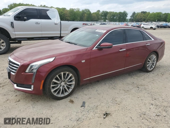 2017 Cadillac CT6 Luxury AWD with VIN 1G6KD5RS3HU137360, listed as a Copart auction lot 53444425 with 123,131 mi miles and Salvage title. Bid and sale history available at DreamBid. Image 1.