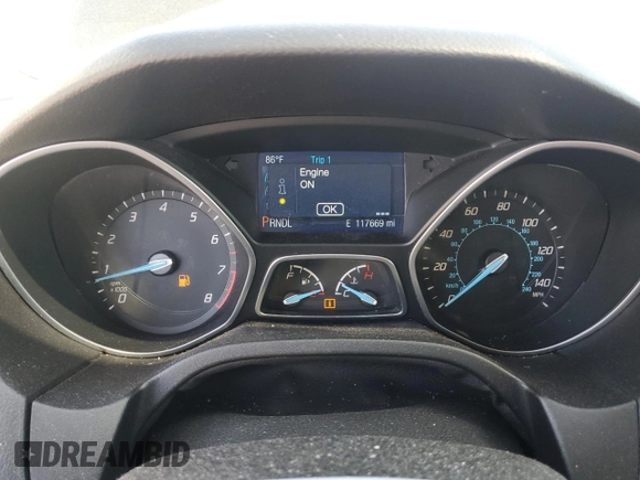 2014 Ford Focus SE with VIN 1FADP3F29EL238318, listed as a Copart auction lot 51869505 with 117,669 mi miles and Clean Title. Bid and sale history available at carsss.com. Image 9.