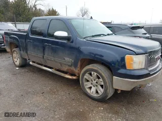 2008 GMC Sierra 1500 SLT with VIN 2GTEC13J981221636, listed as a IAAI auction lot 41439873 with NaN miles. Bid and sale history available at carsss.com. Image 1.