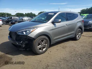 2018 Hyundai Santa Fe 2.4L with VIN 5NMZTDLB0JH088455, listed as a Copart auction lot 64725135 with 49,304 mi miles and Salvage title. Bid and sale history available at DreamBid. Image 1.