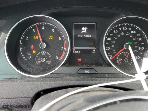 2019 Volkswagen Golf Alltrack S with VIN 3VWH17AU0KM524546, listed as a Copart auction lot 43758195 with 53,362 mi miles and Non Repairable. Bid and sale history available at carsss.com. Image 9.