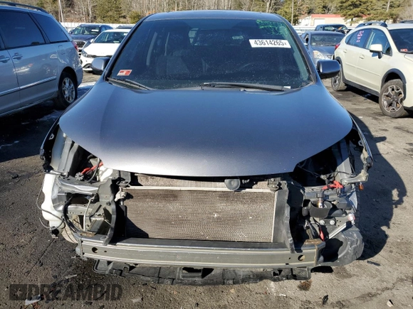 2013 Honda CR-V EX with VIN 2HKRM4H57DH668406, listed as a Copart auction lot 43614265 with 0 mi miles and Salvage Title. Bid and sale history available at carsss.com. Image 5.