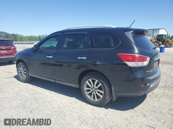 2015 Nissan Pathfinder Platinum with VIN 5N1AR2MN7FC696788, listed as a Copart auction lot 53426315 with 143,350 mi miles and Salvage Title. Bid and sale history available at DreamBid. Image 2.