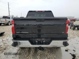 2024 Chevrolet Silverado 1500 LT with VIN 3GCPACED7RG223377, listed as a Copart auction lot 43159535 with 6,296 mi miles and Salvage Title. Bid and sale history available at DreamBid. Image 6.