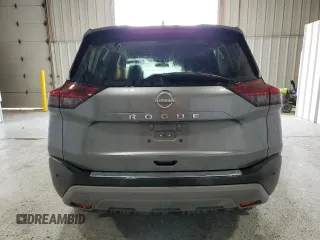 2023 Nissan Rogue S with VIN 5N1BT3AA9PC763017, listed as a Copart auction lot 51214345 with 67,378 mi miles and Clean Title. Bid and sale history available at carsss.com. Image 6.