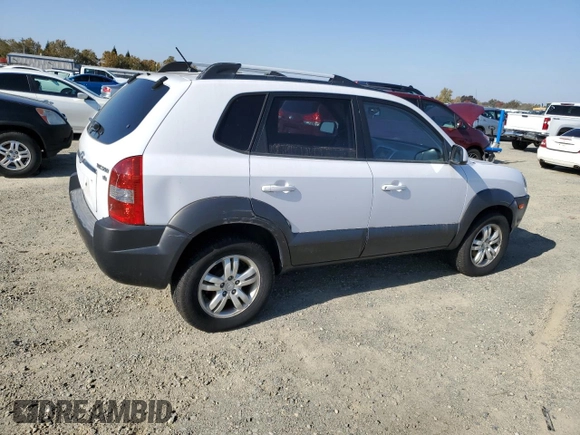 2007 Hyundai Tucson SE with VIN KM8JN72D67U575216, listed as a Copart auction lot 79972904 with 74,858 mi miles and Clean Title. Bid and sale history available at carsss.com. Image 3.