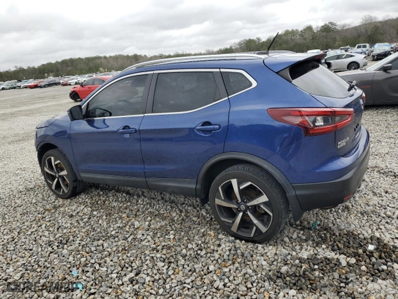 2020 Nissan Rogue Sport SL with VIN JN1BJ1CW0LW384040, listed as a Copart auction lot 47655585 with 54,704 mi miles and Salvage Title. Bid and sale history available at carsss.com. Image 2.