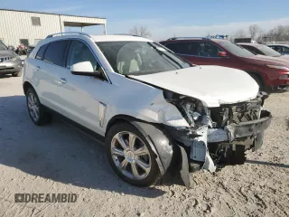 2016 Cadillac SRX Premium Collection with VIN 3GYFNDE36GS507147, listed as a Copart auction lot 84918574 with Not provided miles and Salvage title. Bid and sale history available at DreamBid. Image 4.