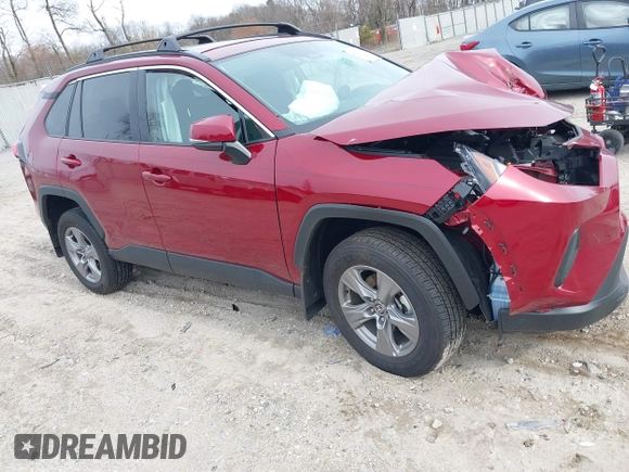 2024 Toyota RAV4 XLE with VIN 2T3P1RFV8RW459966, listed as a IAAI auction lot 41943131 with Not Provided miles and . Bid and sale history available at DreamBid. Image 1.
