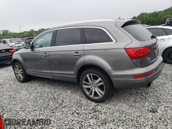 2013 Audi Q7 Premium Plus with VIN WA1LGAFE3DD009592, listed as a Copart auction lot 62755525 with 178,743 mi miles and Clean title. Bid and sale history available at DreamBid. Image 2.